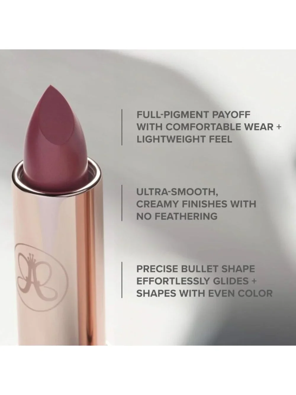 Matte Lipstick - Full-Pigment Velvet Color, High-Intensity Payoff, Vegan
